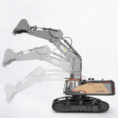Hui Na Toys Code 1592 RC Remote Control Truck Professional Model With 28 Functions The Cab Can Rotate 680° , 25m Long Range Control 2.4GH Frequency 1:14 Scale