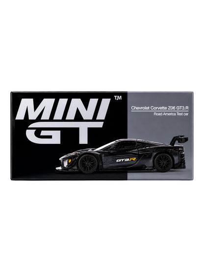 Mini GT Chevrolet Corvette Z06 GT3.R Road America Test Car (No.1186) 1:64 Scale