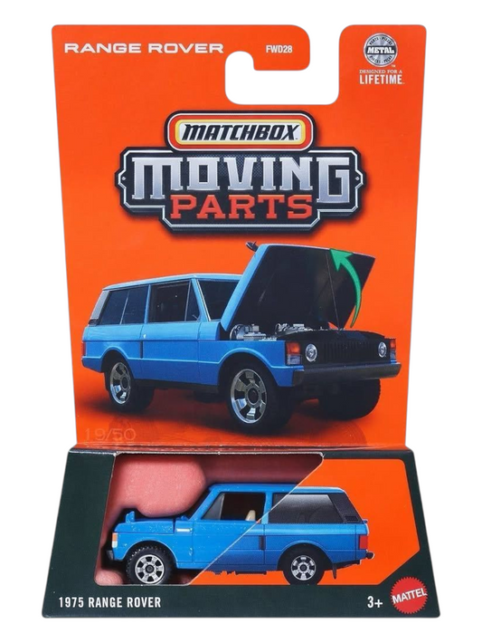 Matchbox Moving Parts 1975 Range Rover 1:64 Scale