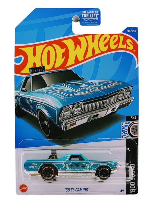 HotWheels 68 EL Camino Imported Mainline 1:64 Scale