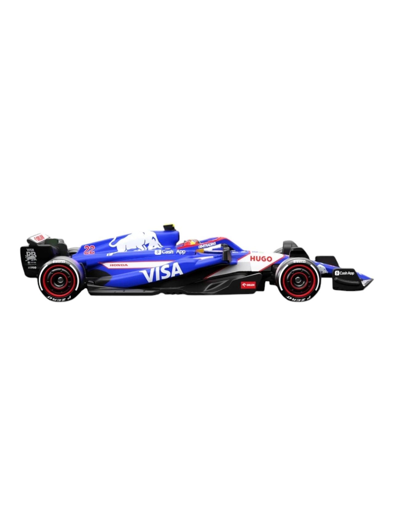 Hotwheels 2024 formula 1 visa cash app rb formula 1 team (#22) imported premium 1:64 Scale