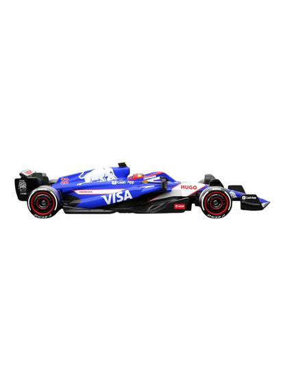 Hotwheels 2024 formula 1 visa cash app rb formula 1 team (#22) imported premium 1:64 Scale
