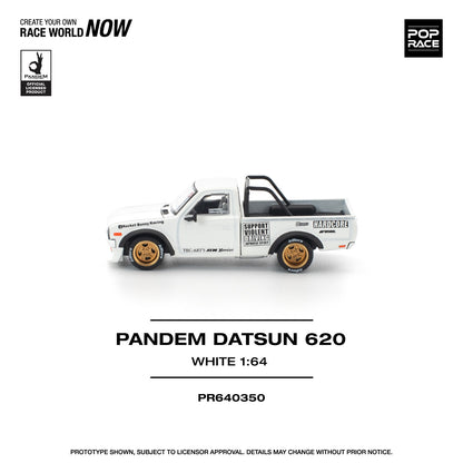 Pop race pr64-350 pandem Datsun 620 1:64 Scale