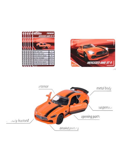 Majorette Premium Cars Mercedes-AMG GT R 1:64 Scale