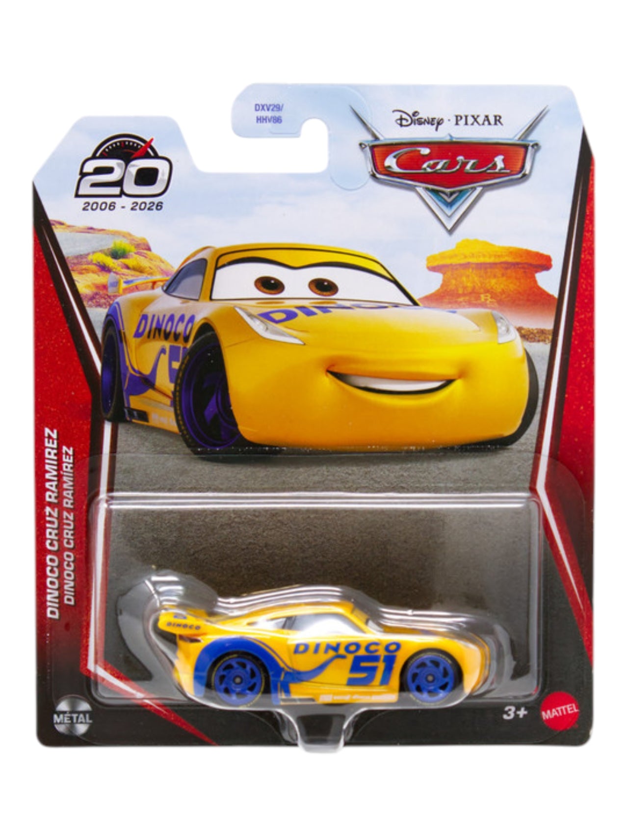 Disney Pixar Cars Dinoco Cruz Ramirez #51 | Premium Metal Diecast Collectible