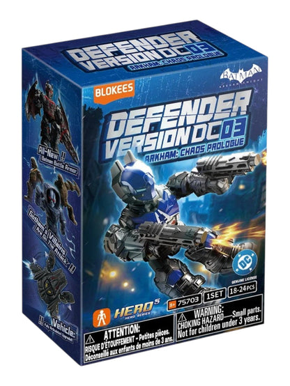Blokees Defender Version DC03 Arkham: Chaos Prologue Blind Box (Code: 75703) – [Pack of 1 / Random Surprise Model]