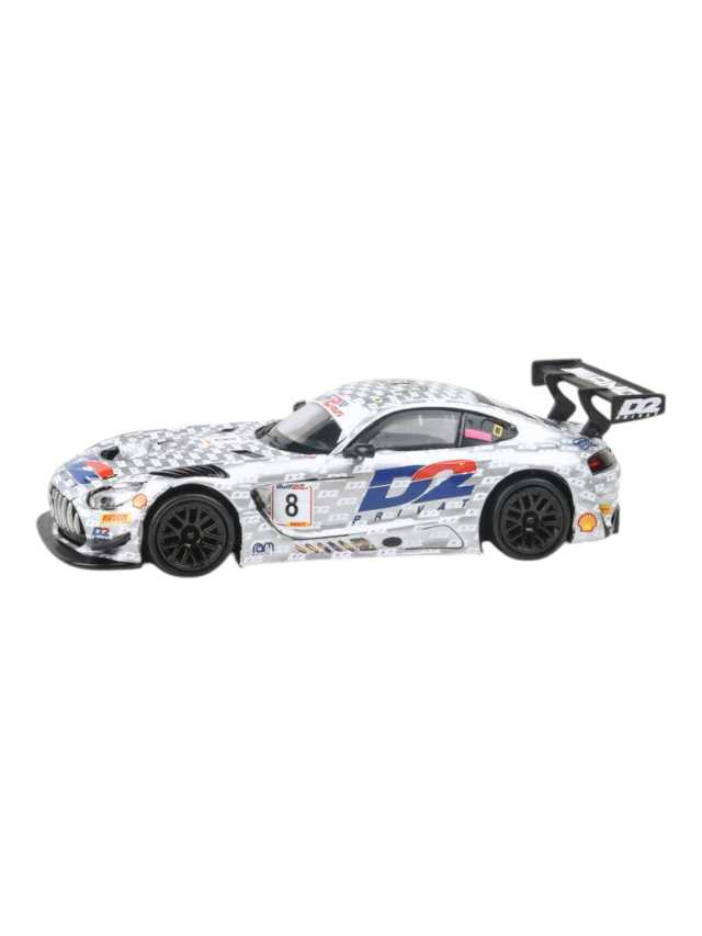 Para64 Mercedes AMG Gt3 2022 Gulf 12hr Ram Racing #8 D2 Livery 1:64 Scale Diecast
