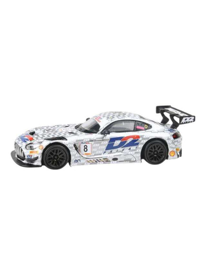 Para64 Mercedes AMG Gt3 2022 Gulf 12hr Ram Racing #8 D2 Livery 1:64 Scale Diecast