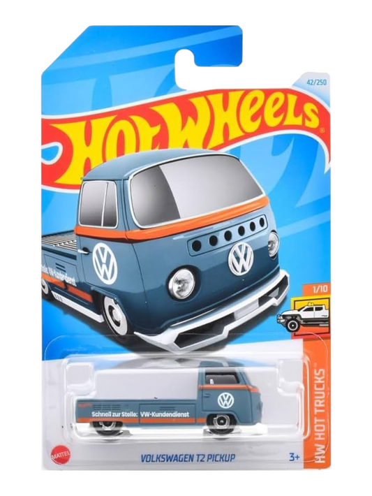 Hotwheels Volkswagen T2 Pickup Imported Mainline 1:64 Scale