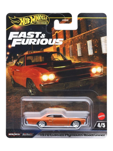 HotWheels Fast & Furious 1970 Custom Plymouth Roadrunner Imported
