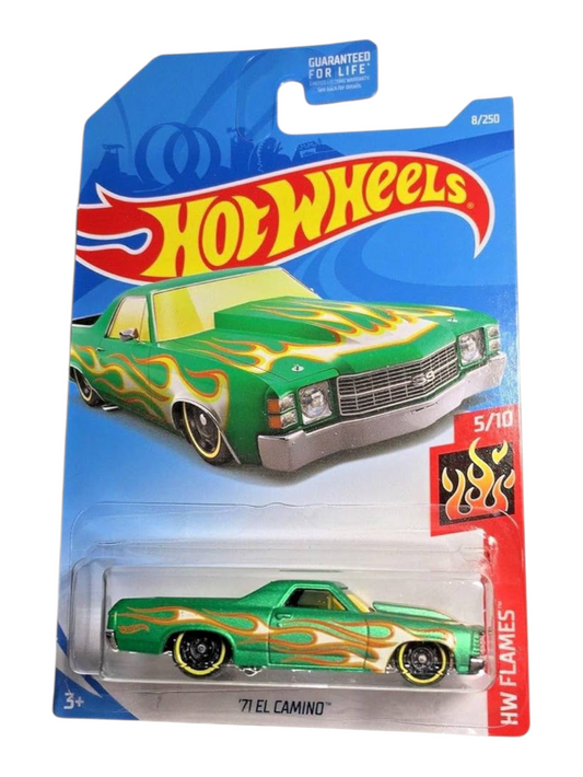 HotWheels 71 EL Camino Imported Mainline 1:64 Scale FYC40-D7C3