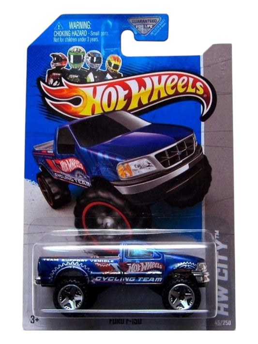 HotWheels Ford F-150 imported mainline card art 1:64