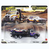 HotWheels '67 Off Road Tout-Terrain Camaro, Terra - Torque Team Transport  1:64 Scale