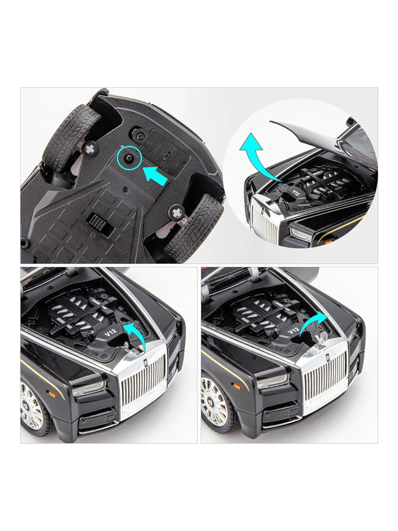 Rolls Royce Phantom 1:18 Scale Diecast