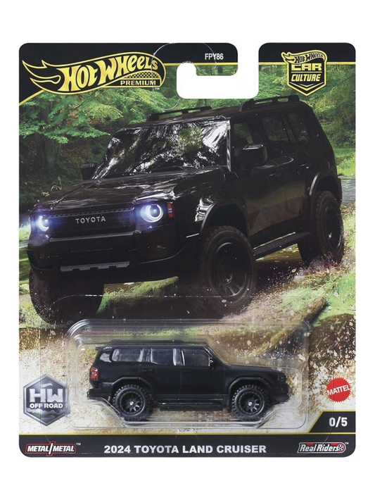 HotWheels Off Road 2024 Toyota Land Cruiser Imported Premium Chase Piece 1:64 Scale with Protector