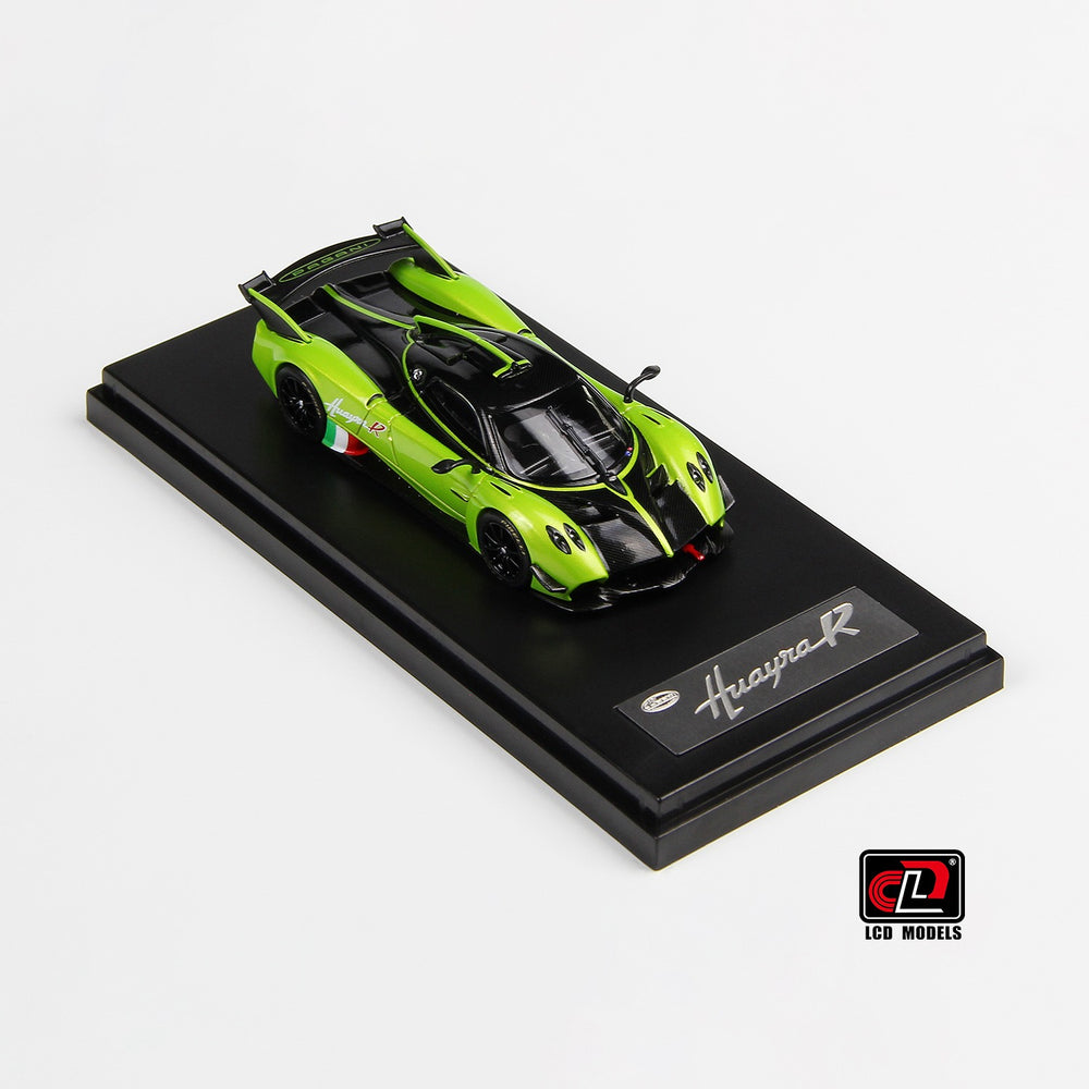 LCD Models Pagani Huayra R Imported 1:64 Scale (Code-LCD64028-GR/Green)
