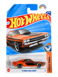 Hotwheels '71 Dodge Challenger imported mainline 1:64 Scale