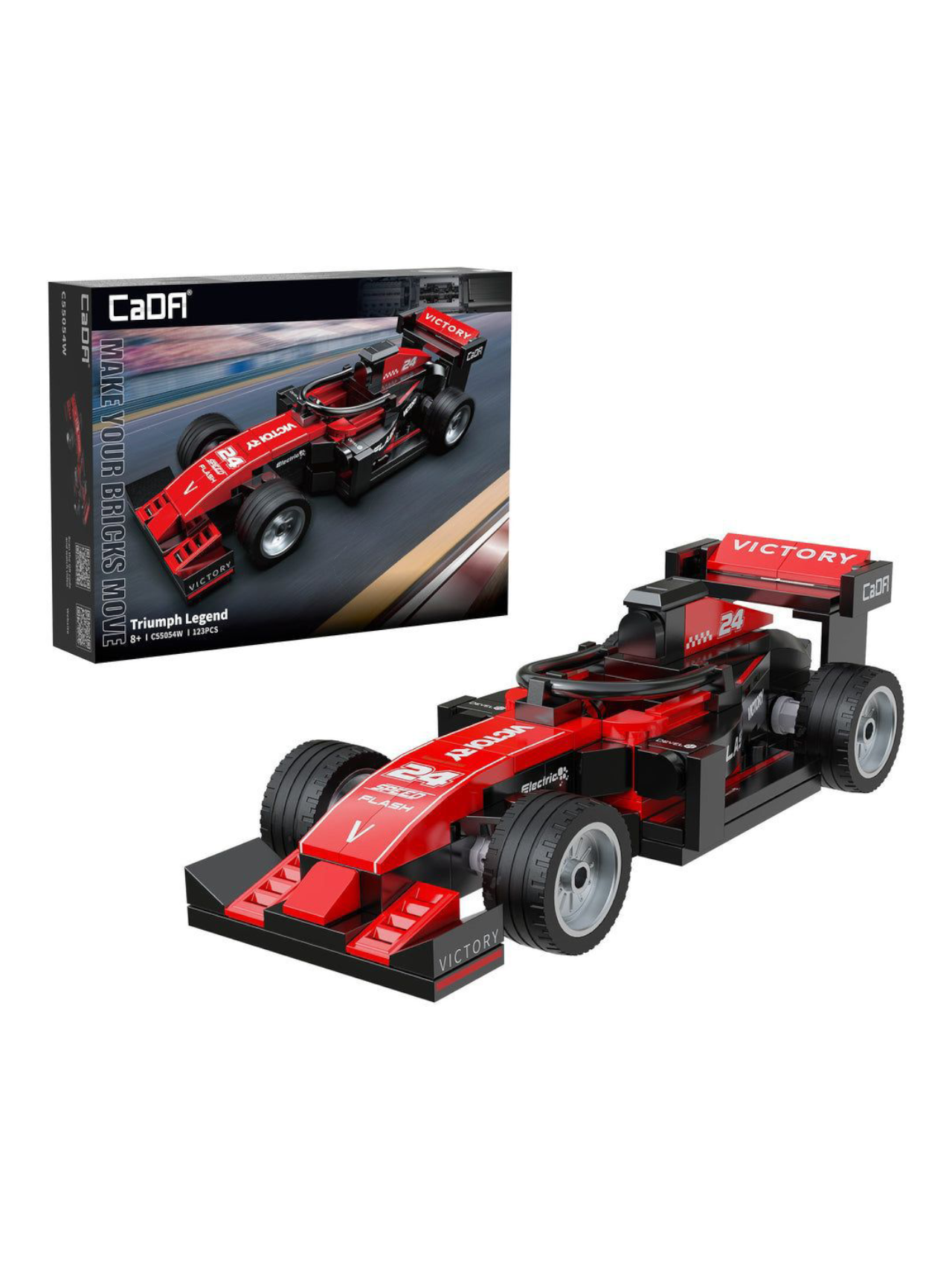 Cada F1 Triumph Legend Car Brick Model Kit 1:32 Scale
