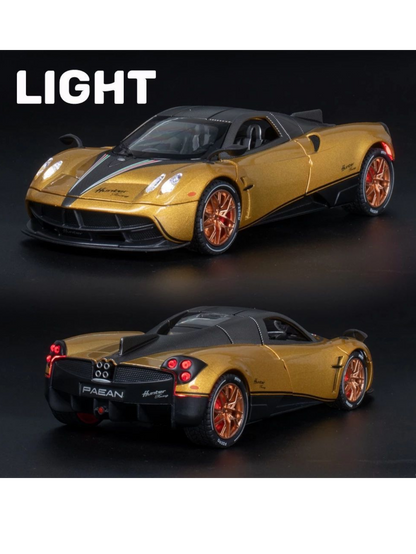 XQT Pagani Huayra Alloy Car Simulation Die-Cast Model 1:22 Scale