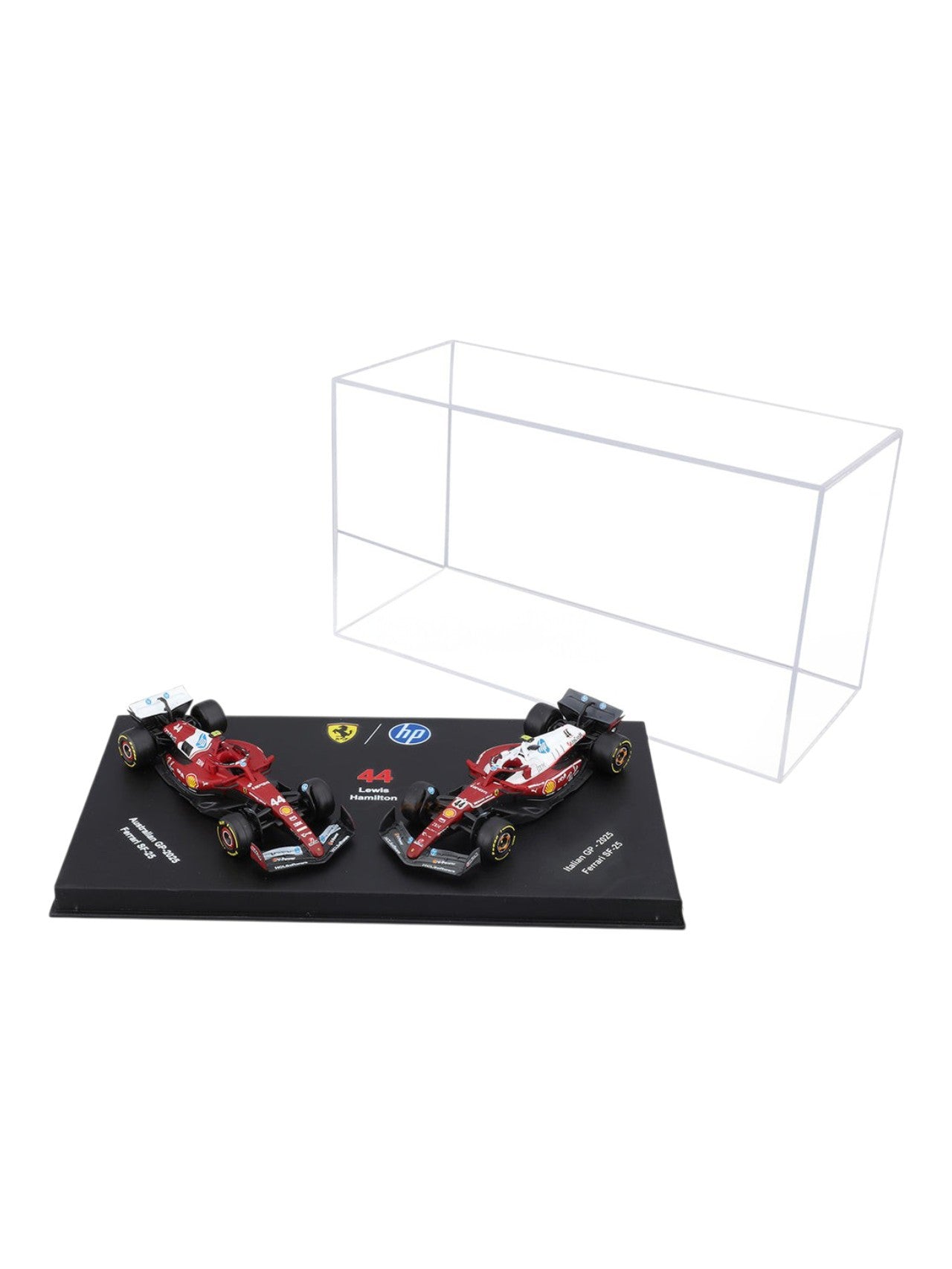 Bburago (18-56807H) Lewis Hamilton Seasonal Livery-2025 / Italian Gp-2025 Ferrari SF-25 No.44 Diecast Model 1:64 Scale