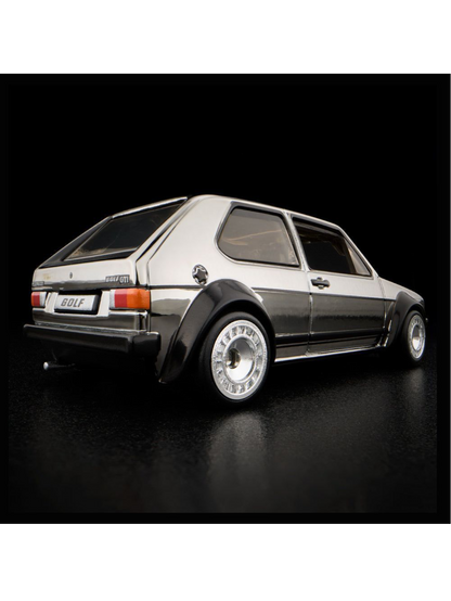 HotWheels 1976 Volkswagen Golf MK1 GTI RLC 1:64 Scale (With Protector)