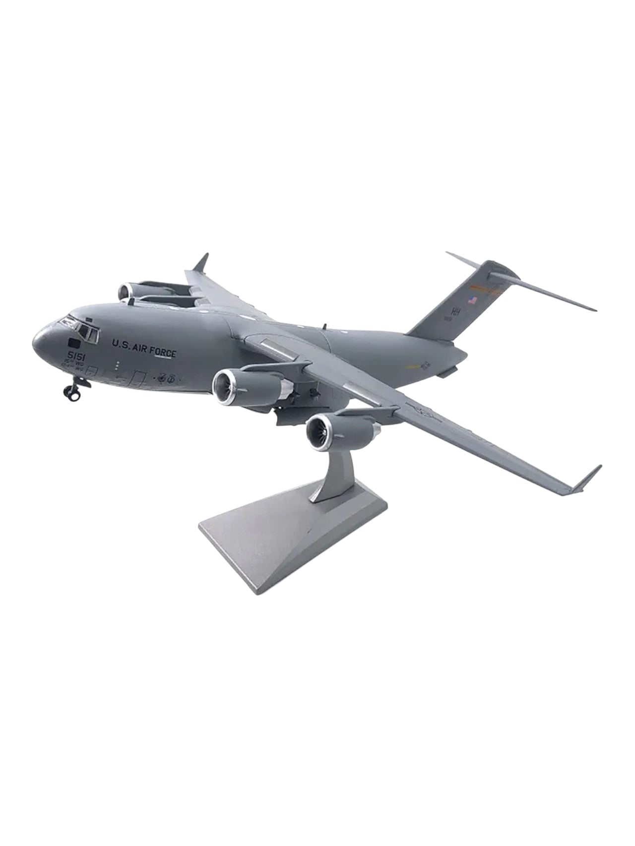 Aircraft U.S. Air Force C-17 Globemaster lll Military Model Premium Diecast Display Model (1:200 Scale) Includes Display Stand