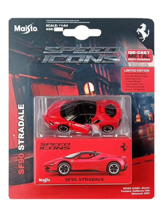 Maisto Speed Icons Ferrari SF90 Stradale 1:64 Scale