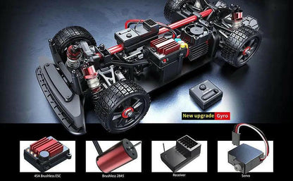MJX Hyper Go 14302 Upgraded version Brushless RC Drift Car 1:14 Scale Radio Control 4WD High speed All Road Car Speed Up to 42km