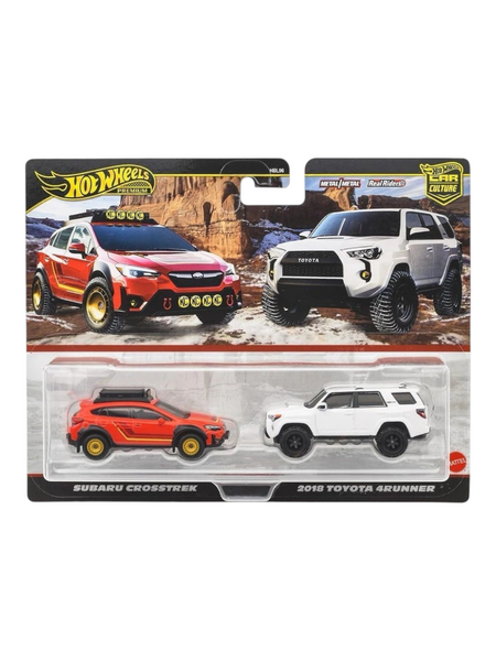 HotWheels Subaru Crosstrek - 2018 Toyota 4Runner Imported Premium