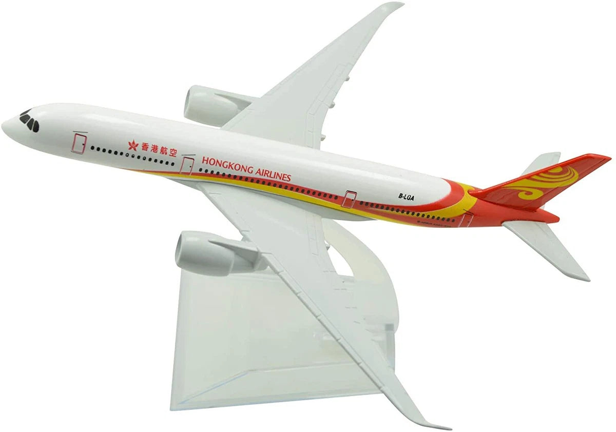 Aircraft Model 1:400 Airbus A350-900 Hong Kong Airlines Metal Airplane Model Plane 16cm (Code 114)