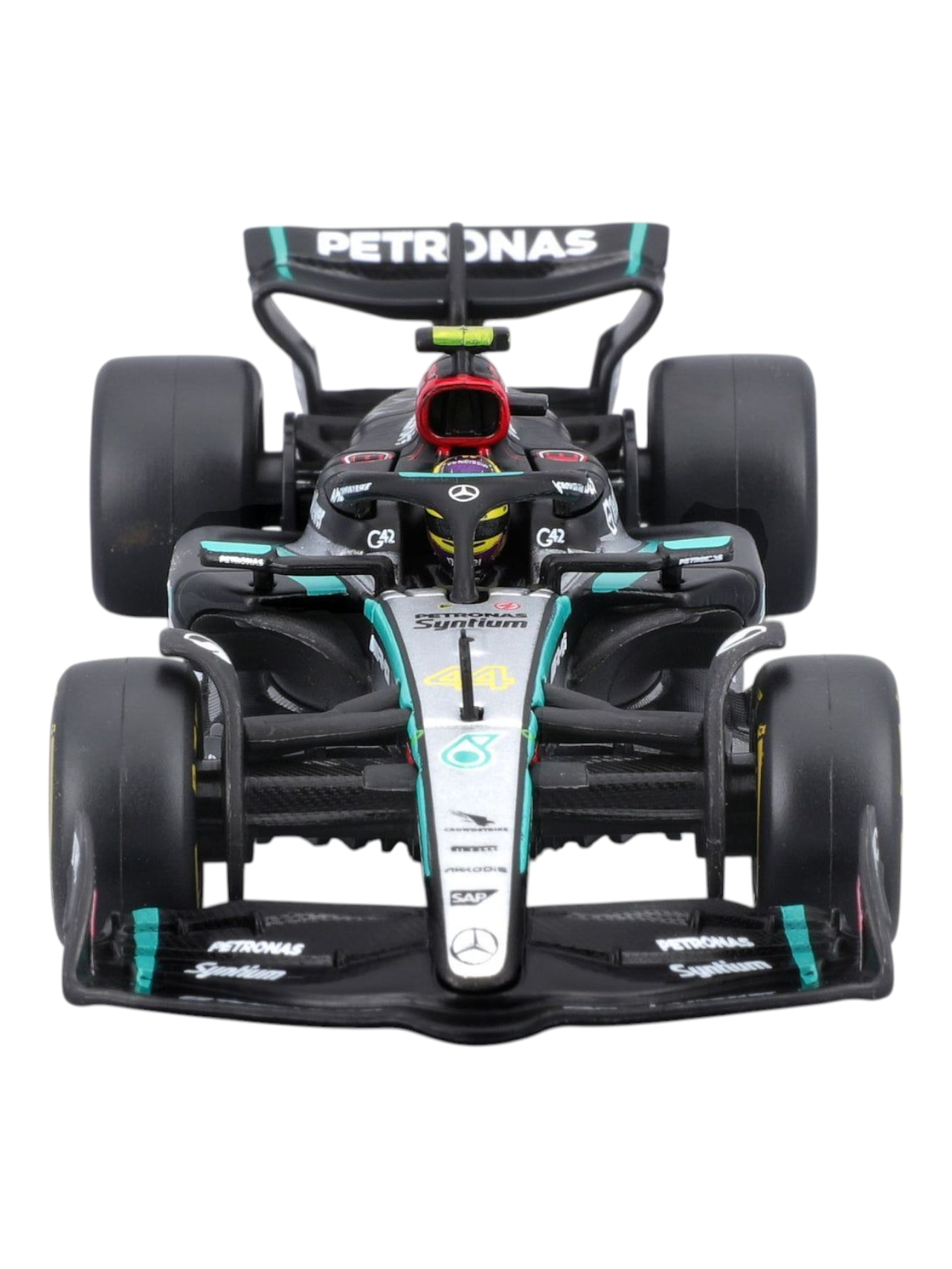 Bburago Formula 1 (F1) AMG Petronas F1W15 E Performance Diecast 1:43 Scale (With Acrylic Case)