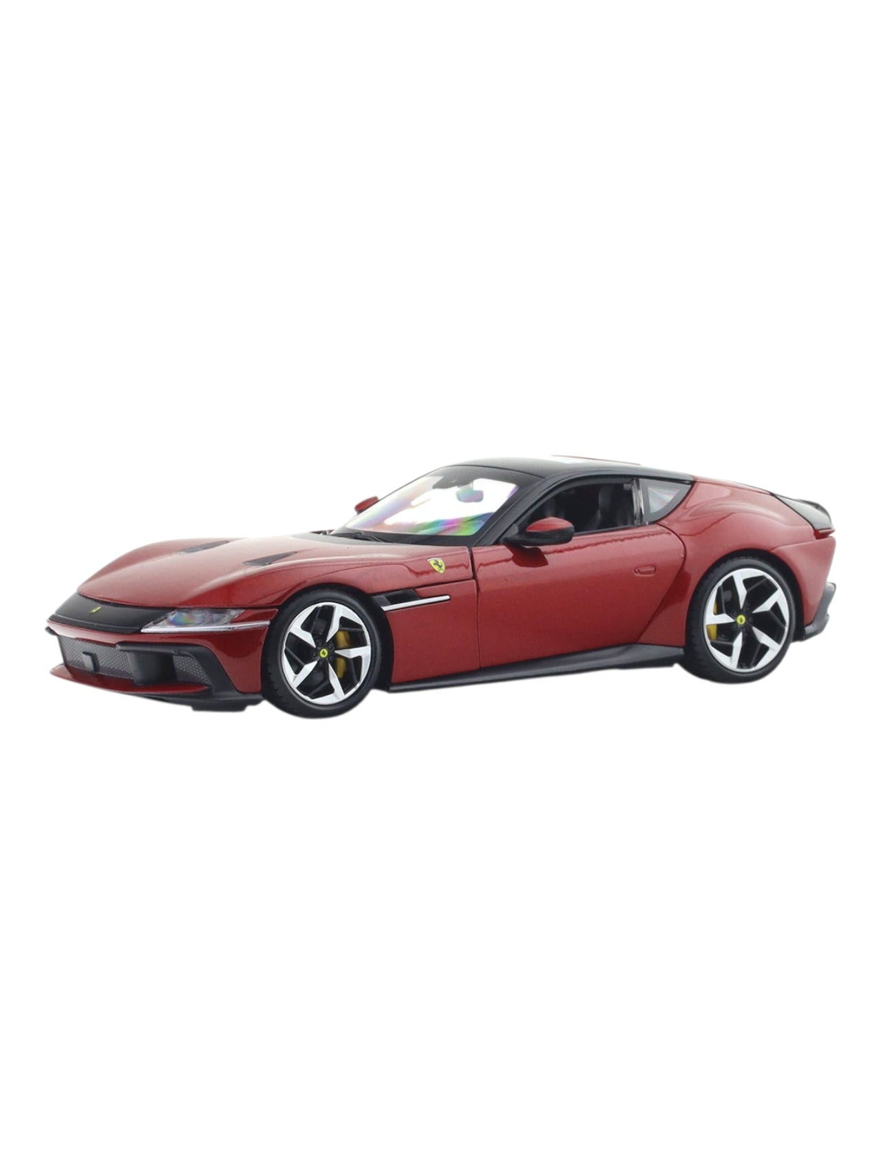 Ferrari 12 Cilindri Red Bburago Licensed Diecast Scale Model Car with Acrylic Cover 1:24 Scale