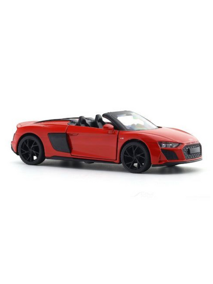 Audi R8 Spyder 1:32 MSZ licensed pullback diecast Scale Model car