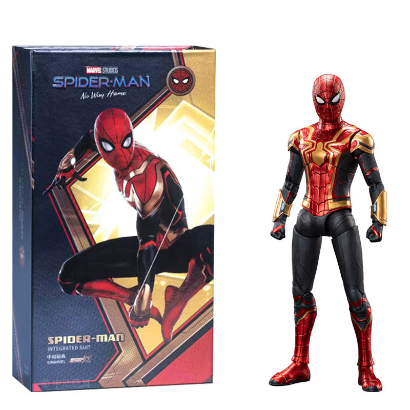 ZD Toys Marvel Studios Spiderman Integrated Suit 1:10 Scale Action Figures (code 1913-02)