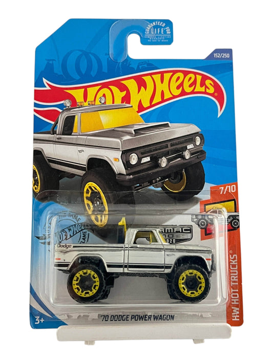 Hotwheels '70 Dodge Power Wagon'(ZAMAC Edition) Imported Mainline 1:64 Scale