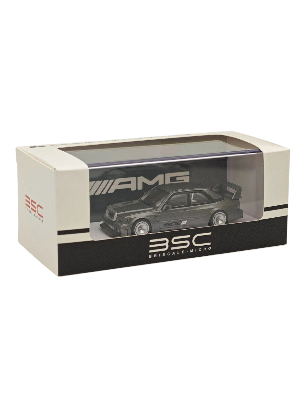BSC Models Mercedes-Benz 190E 2.5-16 Evolution III Premium Diecast 1:64 Scale (With Acrylic Case)