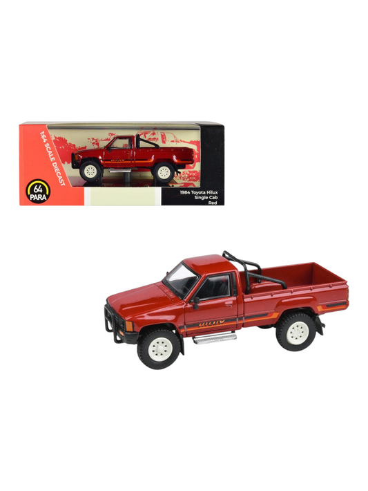Para64 1994 Toyota Hilux Single Cab Red 1:64 Scale Diecast