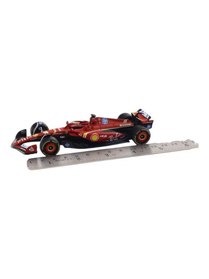 Bburago 2024 SF24 Ferrari Formula 1 (F1) Racing car #16 Charles Leclerc car 1:43 (With Acrylic Case)