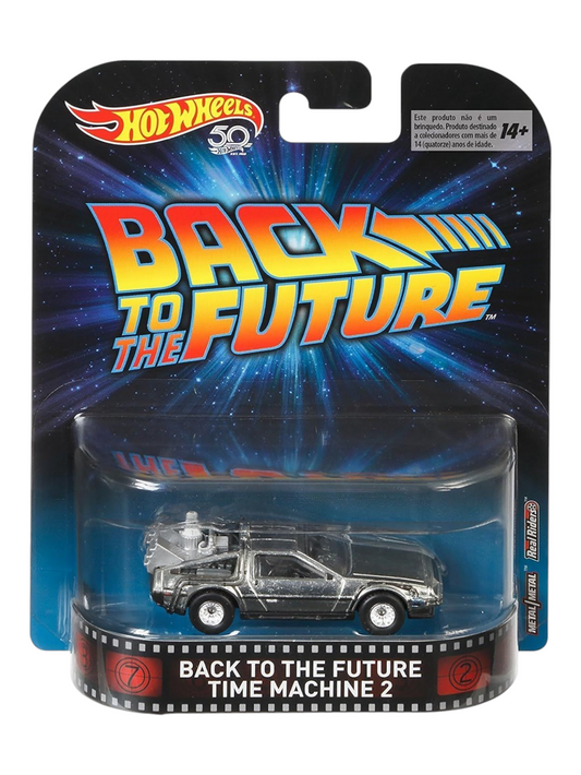 HotWheels Back To The Future Time Machine 2 1:64 Scale