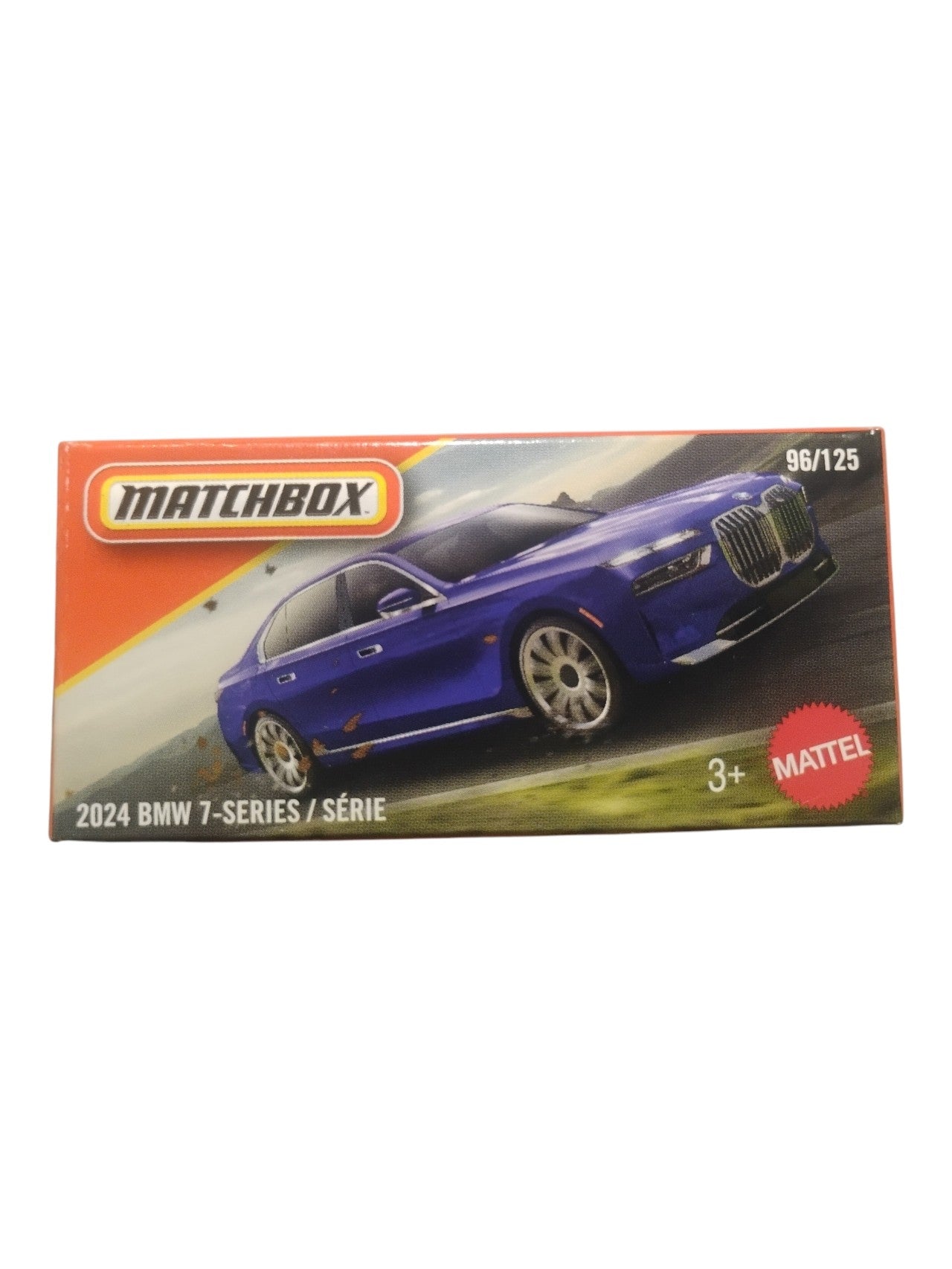 Matchbox Mainline 2024 BMW 7-Series Die-Cast Model Car 1:64 Scale | Mattel 96/125 | Collector Edition