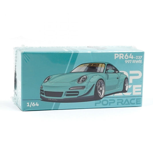 Pop Race 997 RWB Tiffany Blue PR64-237 1:64 Scale