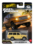 HotWheels Fast and Furious 'Toyota Land Cruiser FJ60 Imported Premium Car 1:64 Scale