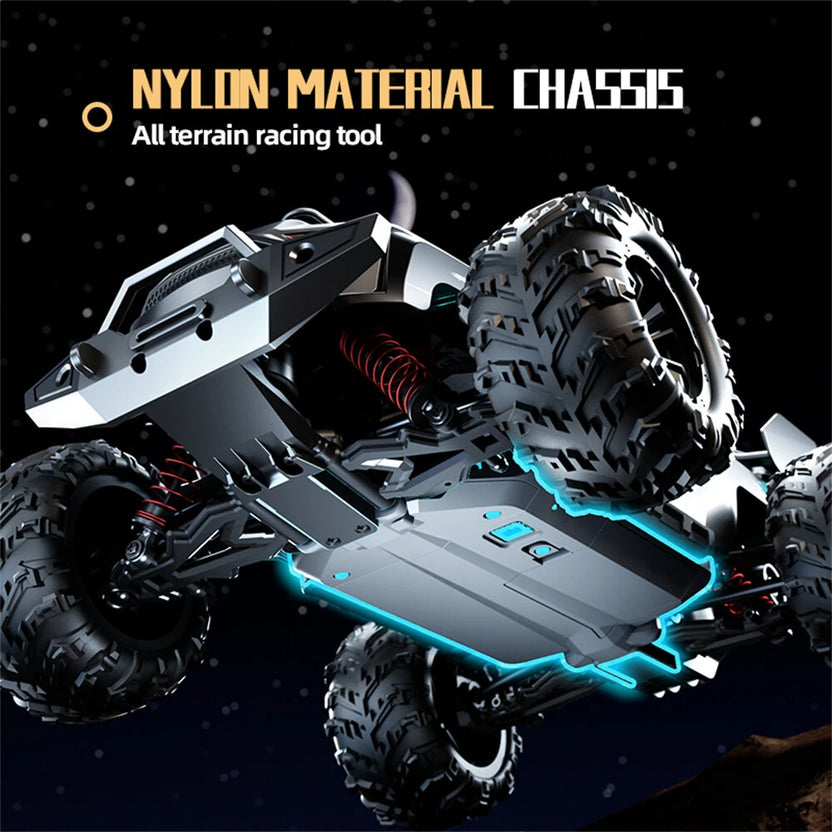 VORTEX Speed Adventure Race 2.4GHz High-Speed RC Monster Truck |Scale 1:16 |4WD Off-Road Remote Control Car | Rechargeable Battery | 32 km/H