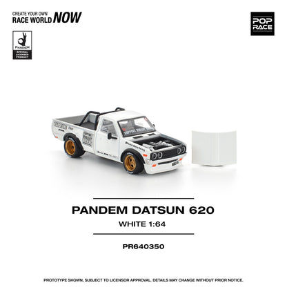 Pop race pr64-350 pandem Datsun 620 1:64 Scale