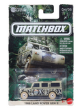 Matchbox 1966 Land Rover Gen II Imported Mainline Card Art 1:64 Scale