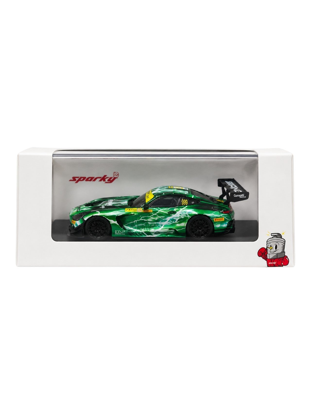 SPARKY "Mercedes-AMG GT3 – GruppeM Racing #999 Winner FIA GT World Cup Macau 2019 Die-Cast Model Car 1:64 Scale