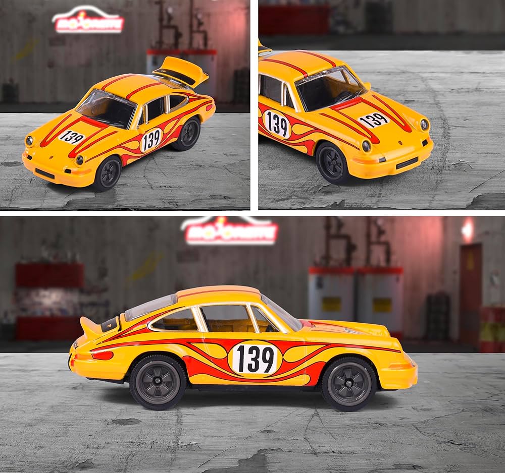 Majorette porsche 911 carrera rs 2.7 premium car 1:64 Scale 8502101001