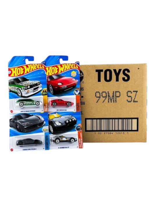 Hotwheels 2025 p case (contains 72 Cars)