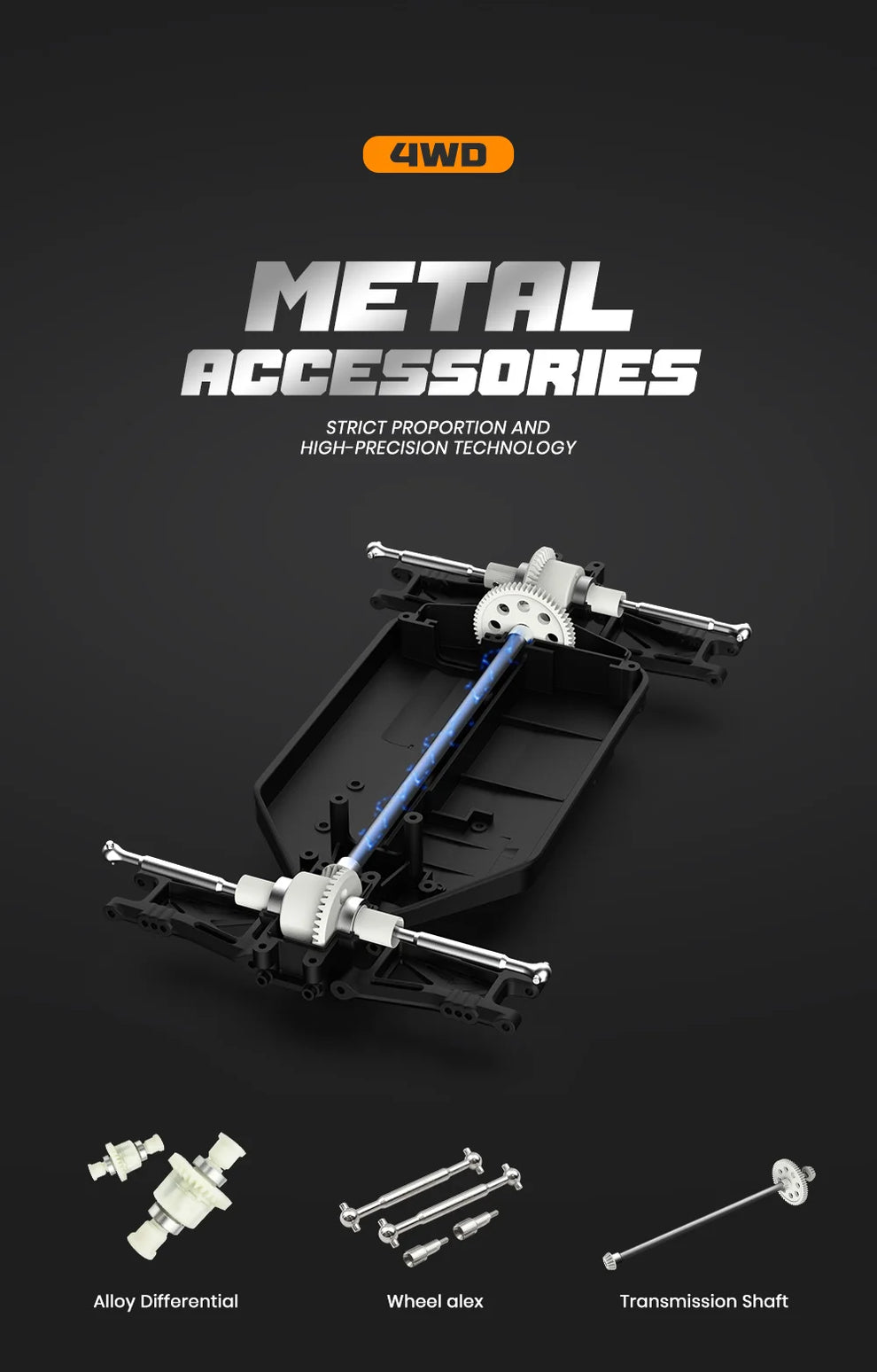 ENOZE Sprint High Speed RC Racing Car (2.4Ghz, 40km/h) Scale 1:18 | Code: 9309E