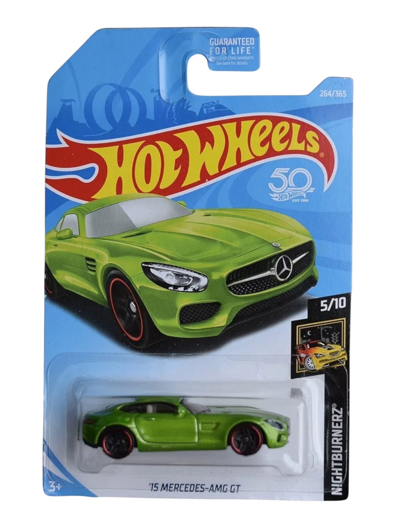 Hot Wheels '15 Mercedes - AMG GT imported mainline 1:64 Scale